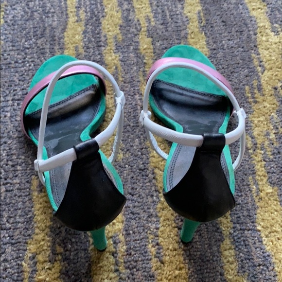 SANDRO PARIS SANDAL HEELS. WORN ONCE - Picture 3 of 3